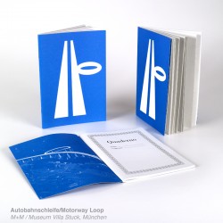 Quaderno "Autobahnschleife/Motorway Loop" Conf. 20 pezzi