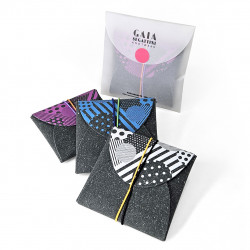 Wallet 9x9 Gaia Segattini Knotwear - Pack of 9