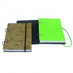 Ring Notepad Leaves. Pack 10 pieces